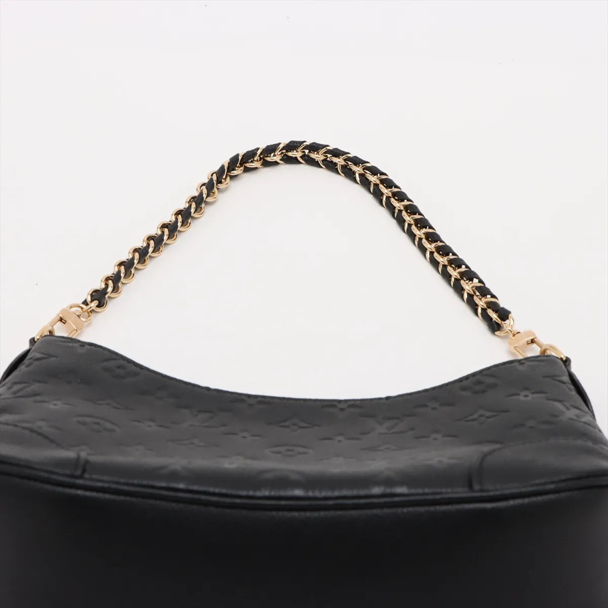 Louis Vuitton Black Monogram Empreinte Leather Boulogne PM [Clearance Sale]
