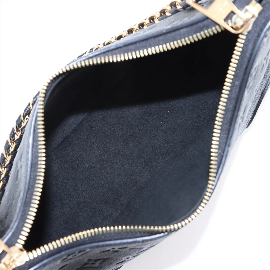 Louis Vuitton Black Monogram Empreinte Leather Boulogne PM [Clearance Sale]