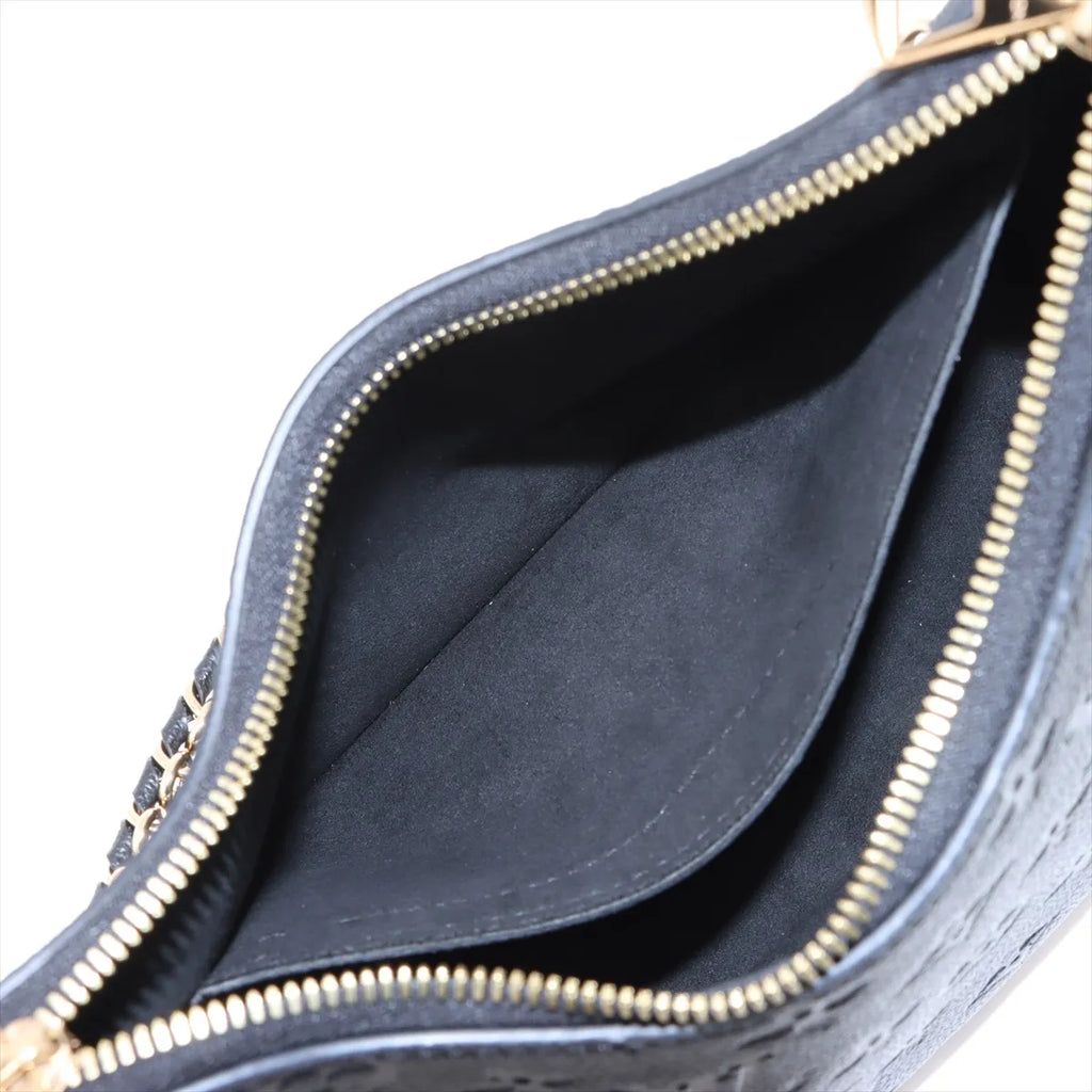Louis Vuitton Black Monogram Empreinte Leather Boulogne PM [Clearance Sale]