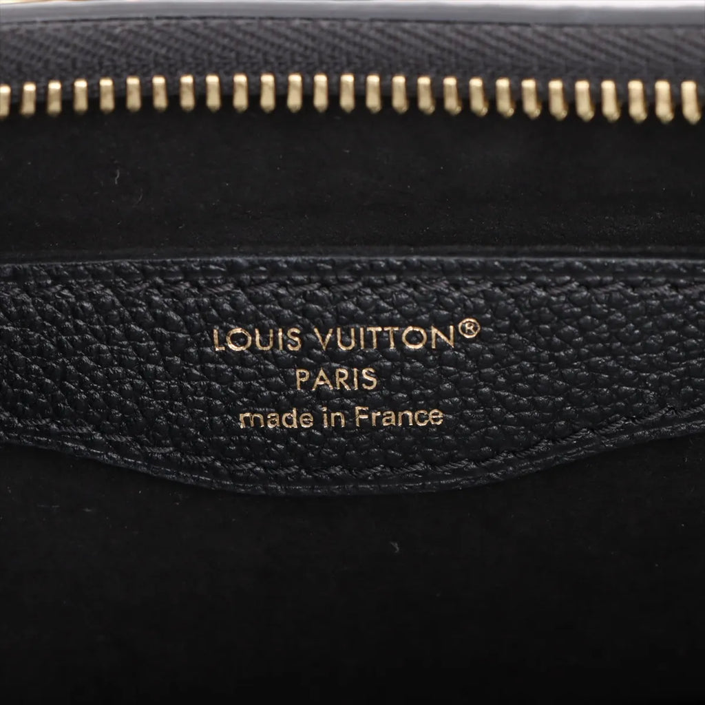 Louis Vuitton Black Monogram Empreinte Leather Boulogne PM [Clearance Sale]