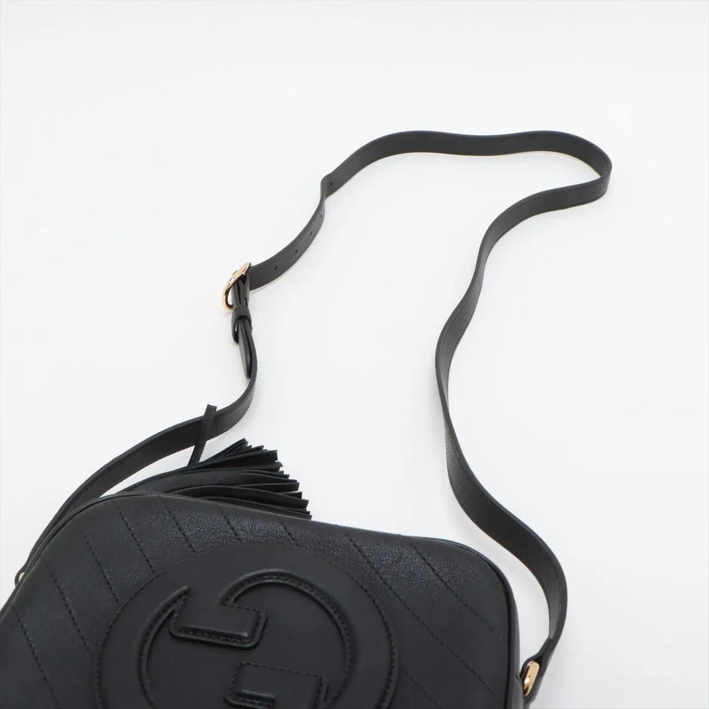 Gucci Black Leather Blondie Small Shoulder Bag [Clearance Sale]