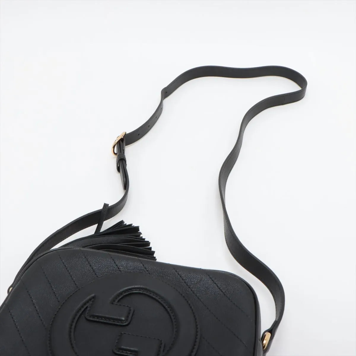 Gucci Black Leather Blondie Small Shoulder Bag [Clearance Sale]