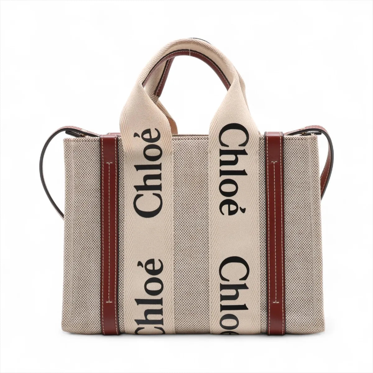 Chloe Brown Beige Small Woody [Clearance Sale]