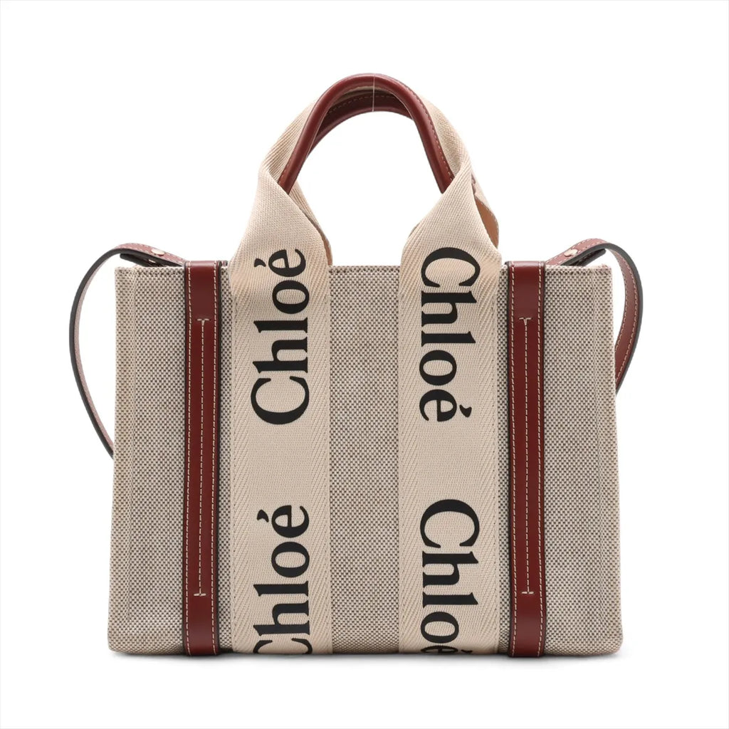 Chloe Brown Beige Small Woody [Clearance Sale]