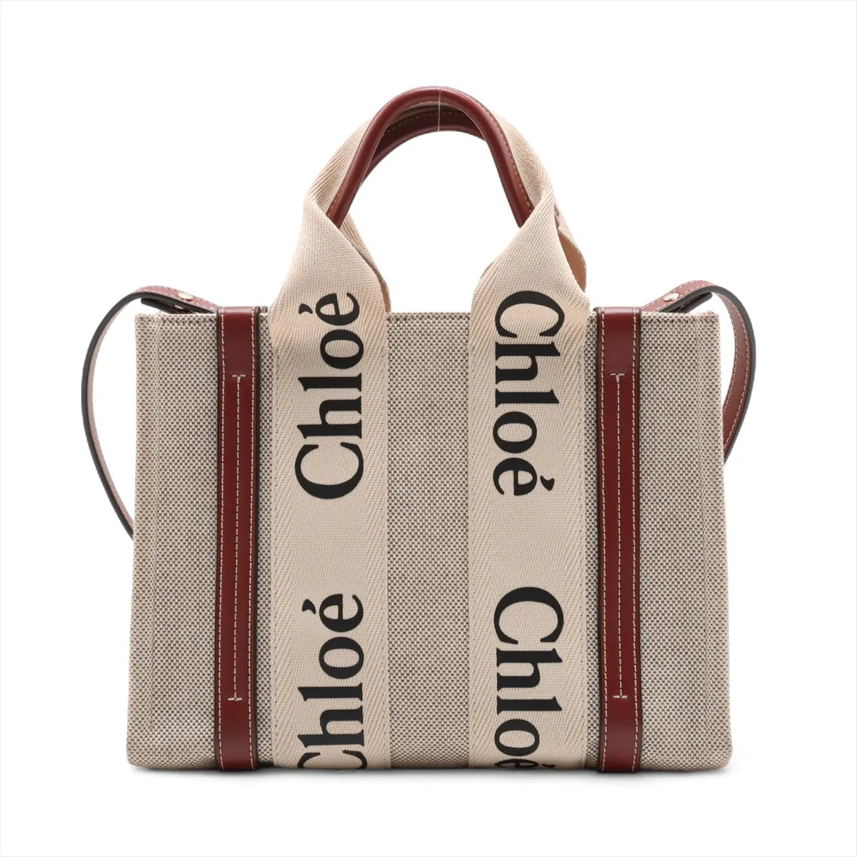 Chloe Brown Beige Small Woody [Clearance Sale]