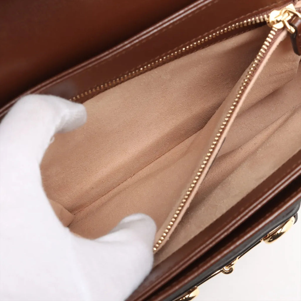Gucci GG Supreme Gucci Horsebit 1955 Small Shoulder Bag [Clearance Sale]