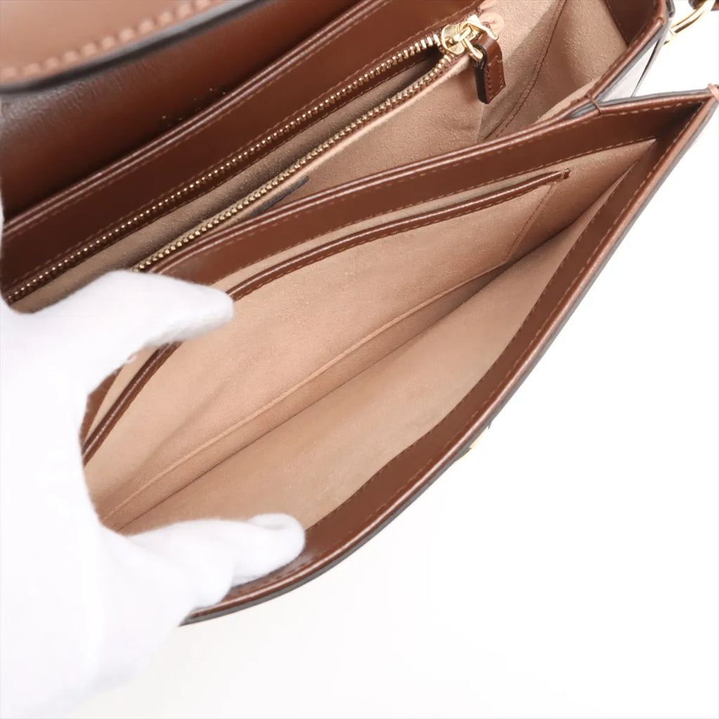 Gucci GG Supreme Gucci Horsebit 1955 Small Shoulder Bag [Clearance Sale]