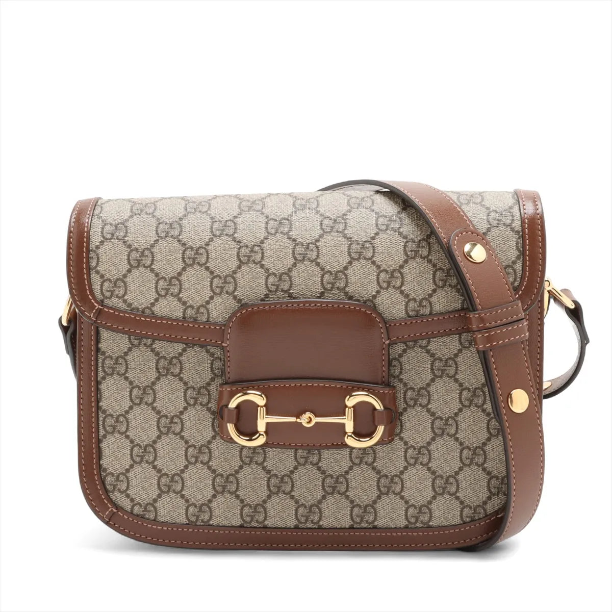 Gucci GG Supreme Gucci Horsebit 1955 Small Shoulder Bag [Clearance Sale]