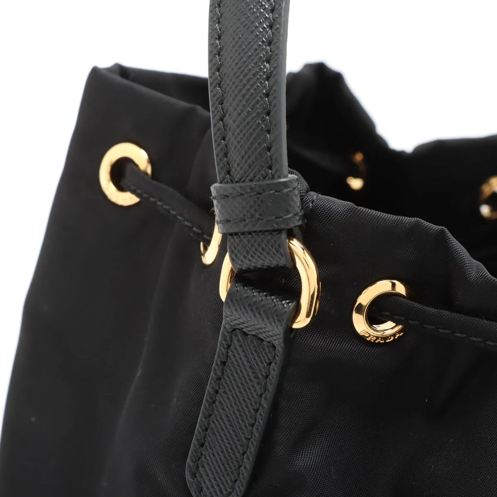 Prada Black Re-Nylon Bucket Bag [Clearance Sale]