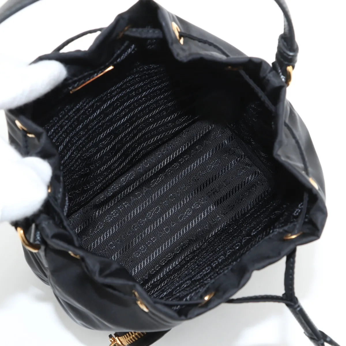 Prada Black Re-Nylon Bucket Bag [Clearance Sale]