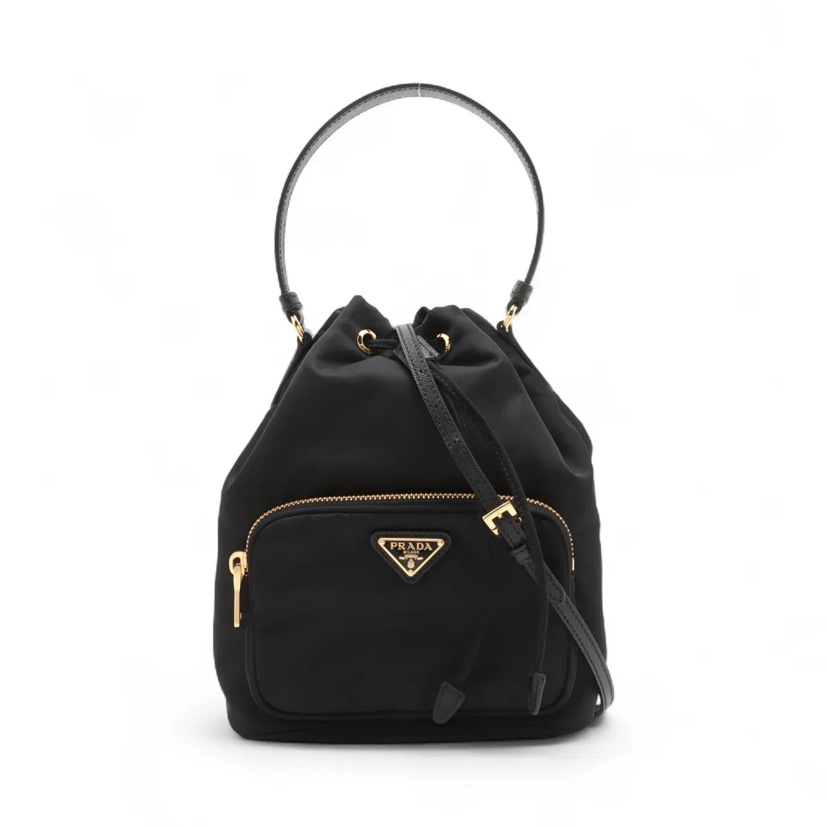 Prada Black Re-Nylon Bucket Bag [Clearance Sale]