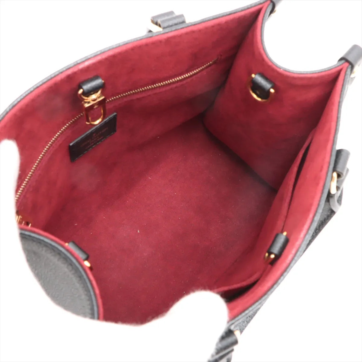 Louis Vuitton Black Beige Bicolor Monogram Empreinte Leather OnTheGo PM [Clearance Sale]