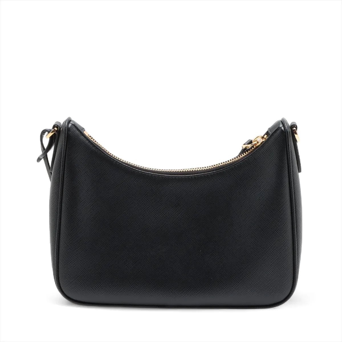 Prada Black Saffiano Leather and Re-Nylon Re-Edition 2005 Shoulder Bag [Clearance Sale]