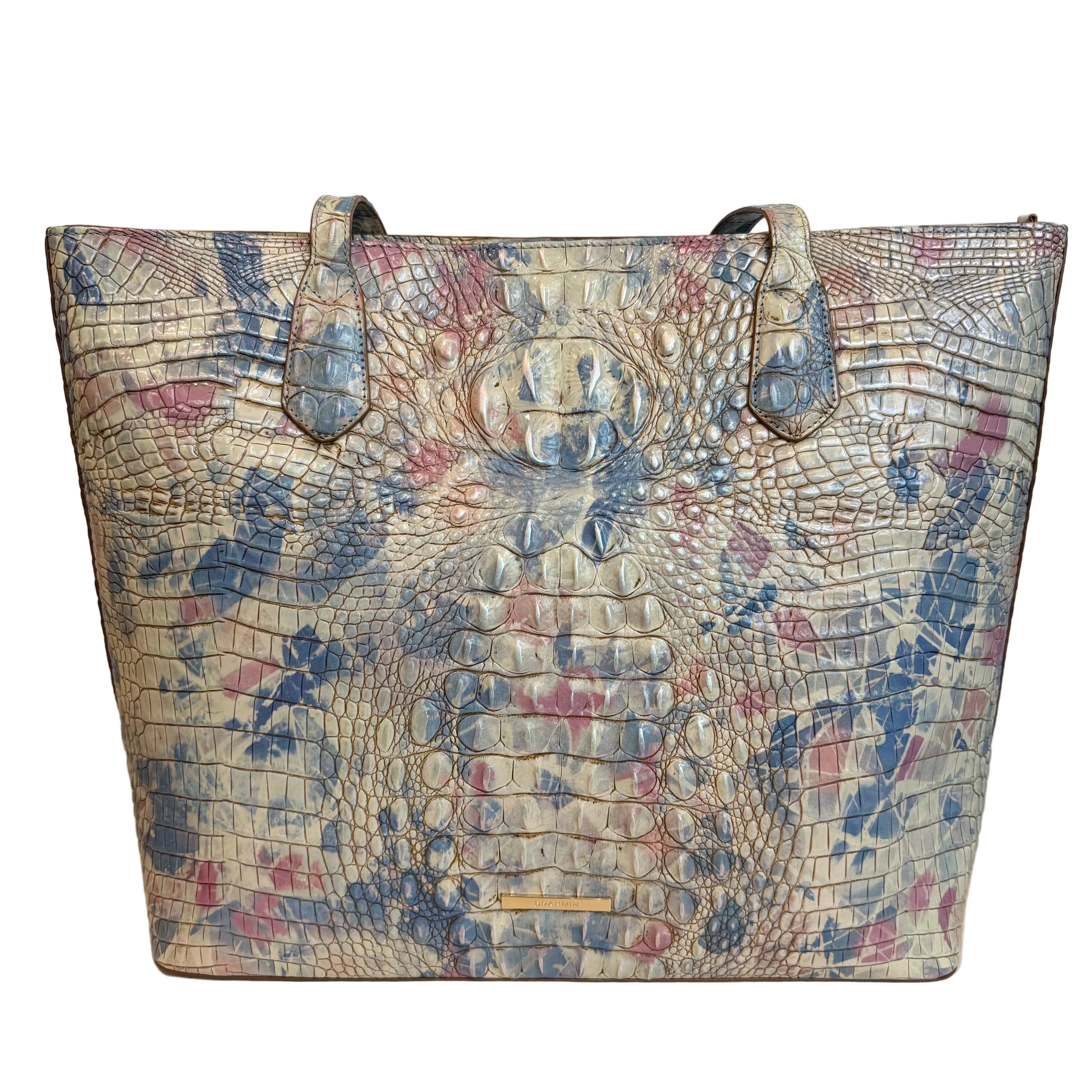 BRAHMIN Large Misha Reverie Melbourne Leather Tote Shoulder Bag NWOT