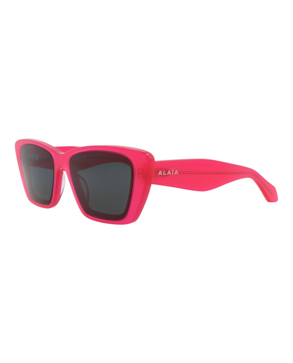 Alaia Womens Square/Rectangle Fuchsia Fuchsia Grey Fashion Designer Eyewear