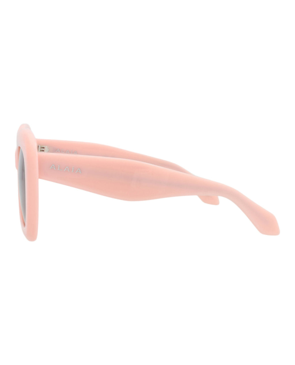 Alaia Womens Square/Rectangle Pink Pink Violet Fashion Designer Eyewear