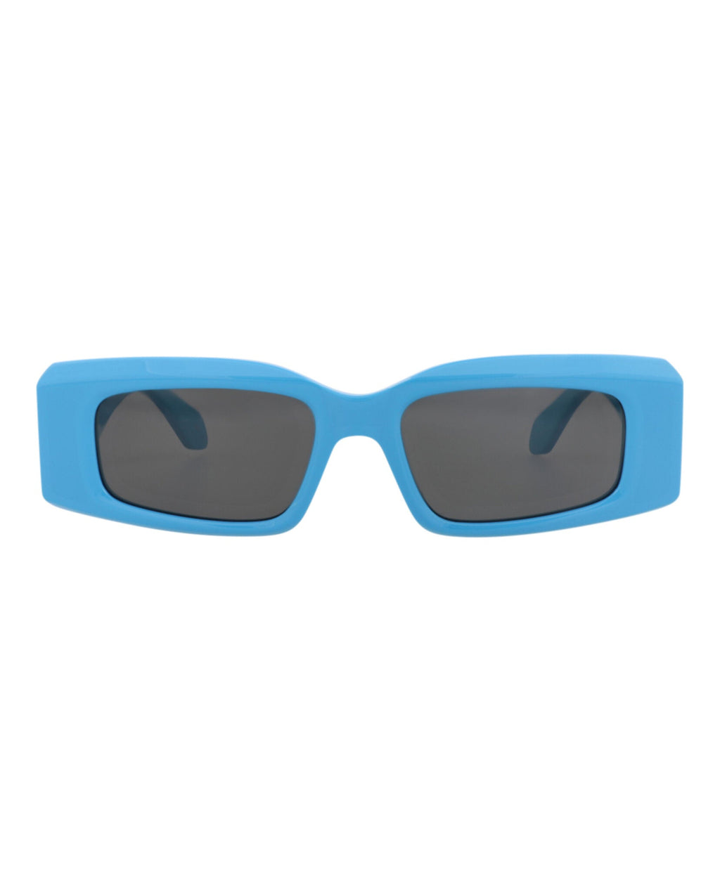 Alaia Womens Square/Rectangle Light Blue Light Blue Grey Fashion Designer Eyewear