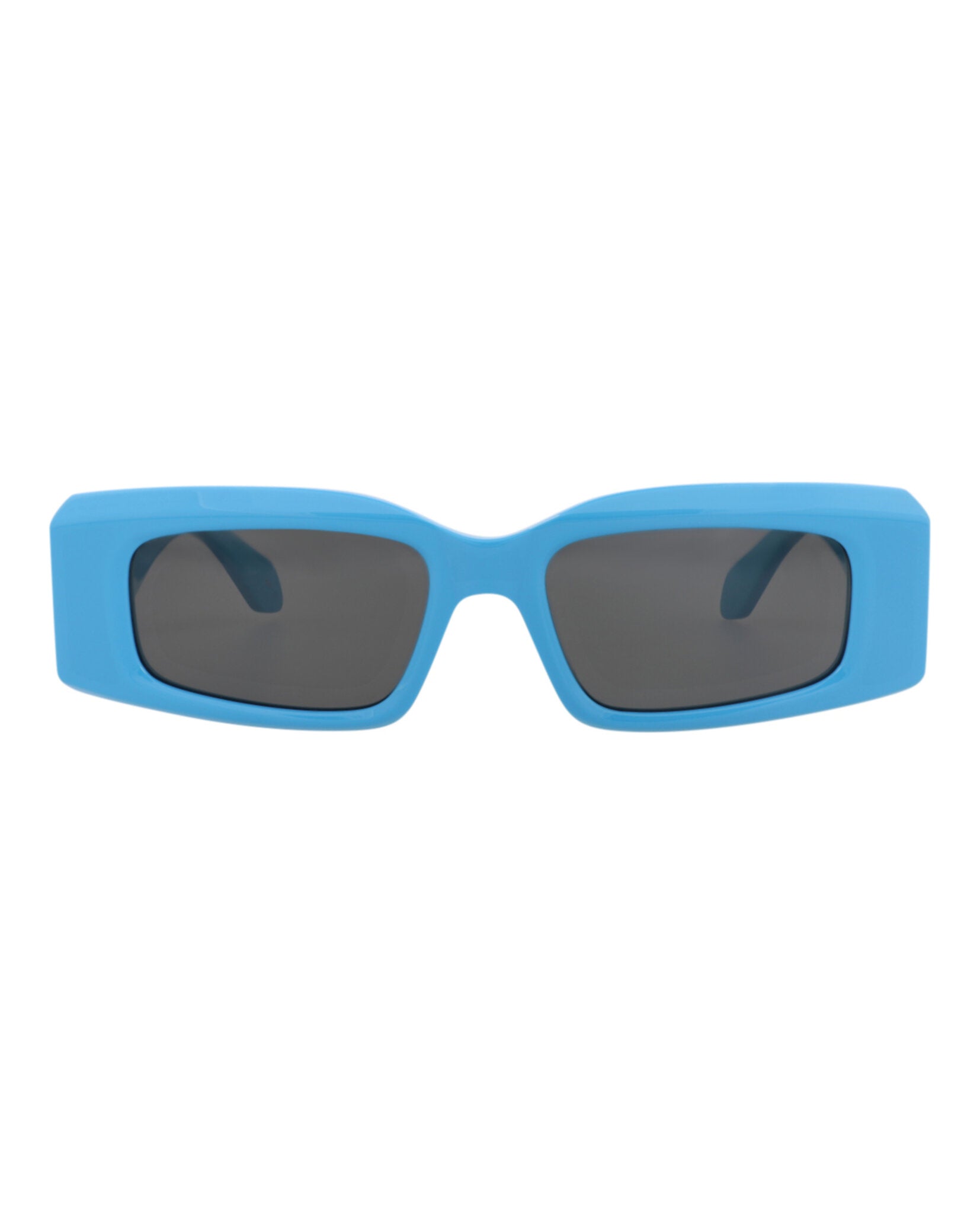 Alaia Womens Square/Rectangle Light Blue Light Blue Grey Fashion Designer Eyewear
