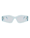 Alaia Womens Cat Eye Light Blue Light Blue Light Blue Fashion Designer Eyewear