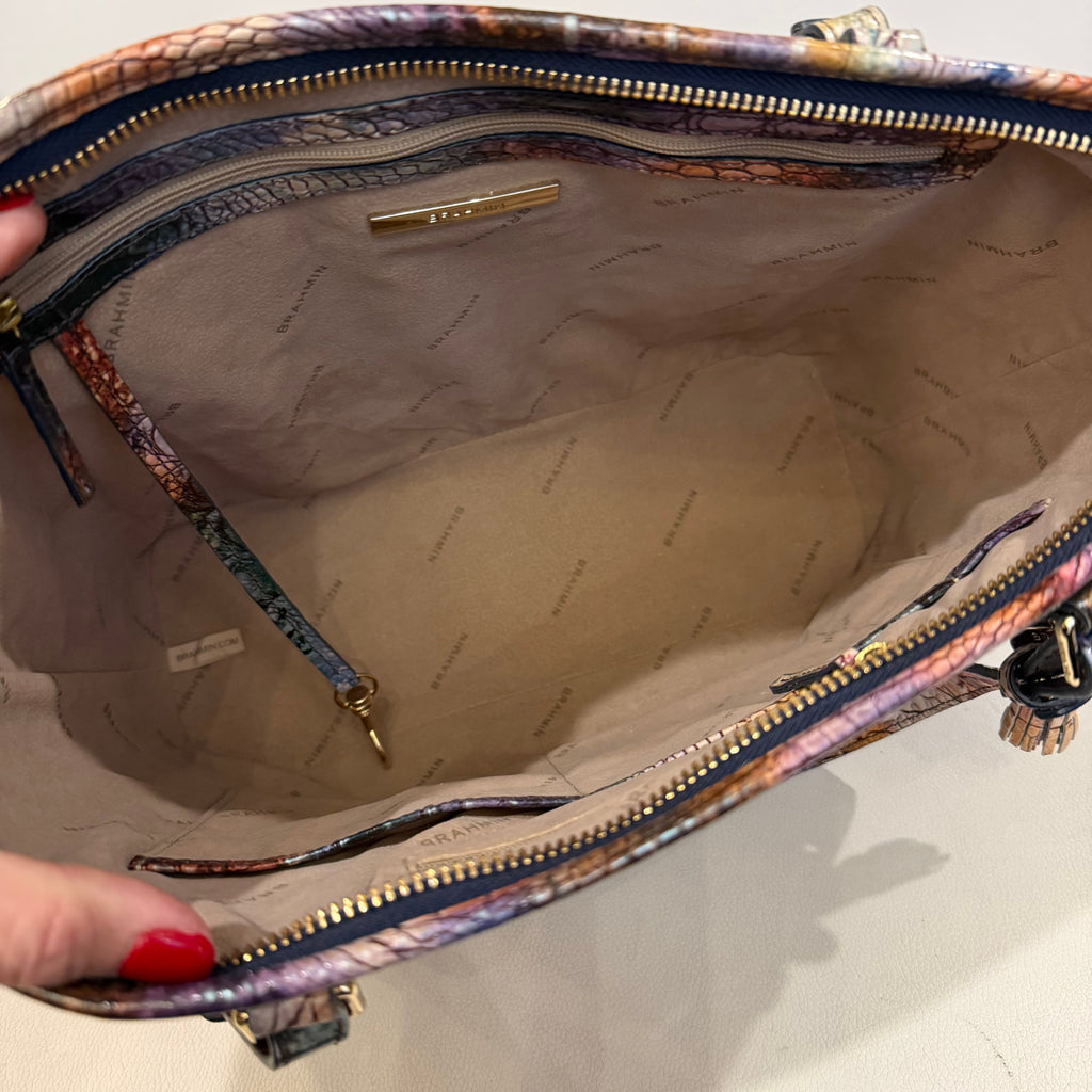 BRAHMIN Woodland Medium Asher Tote Shoulder Bag NWOT