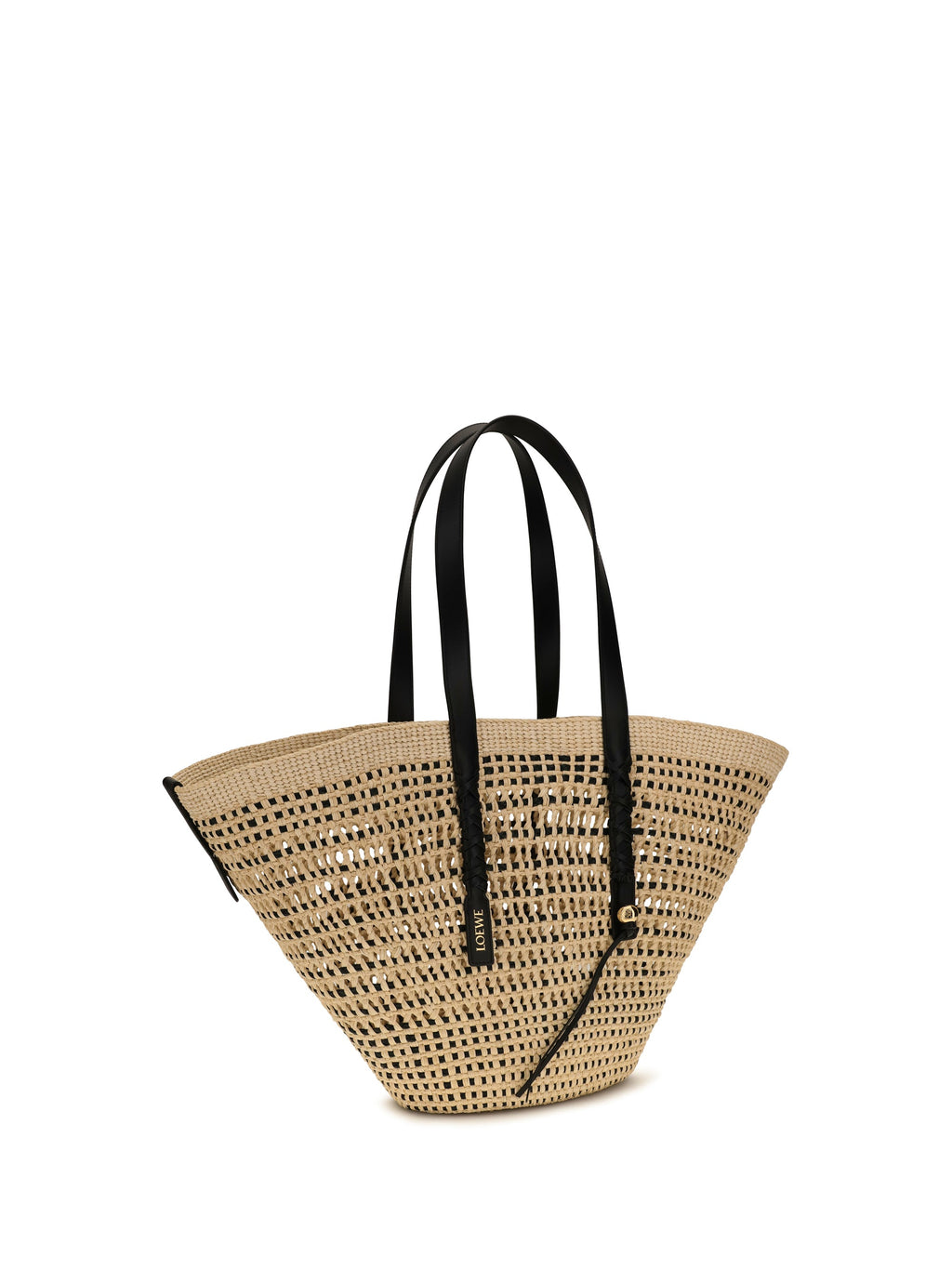 Loewe Women Large Braid Shoulder Bag Loewe X Paula’S Ibiza