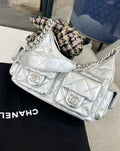 Chanel 25C Metallic Hobo Shoulder bag