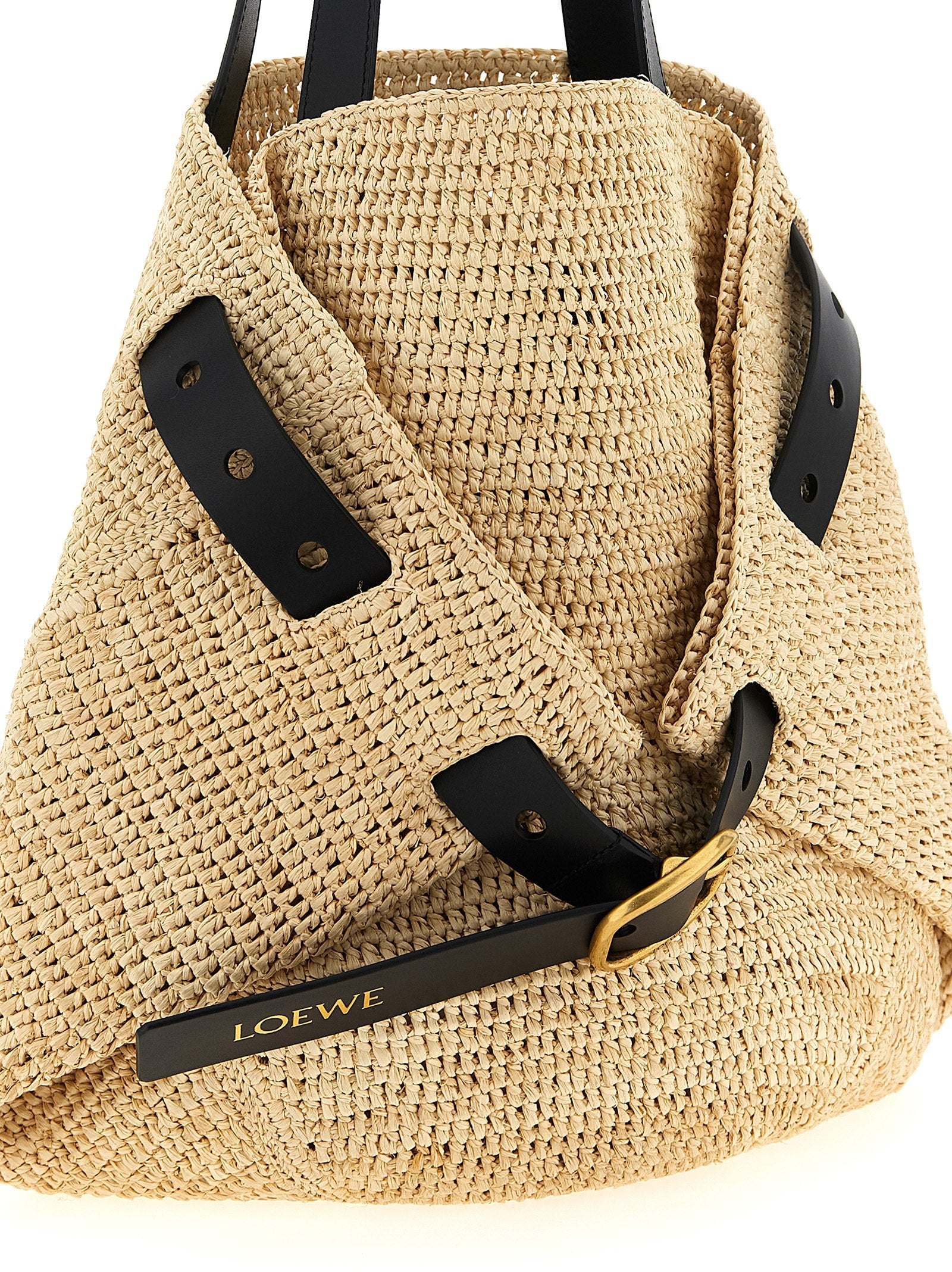 Loewe Women Medium 'Punch Hole' Shopping Bag