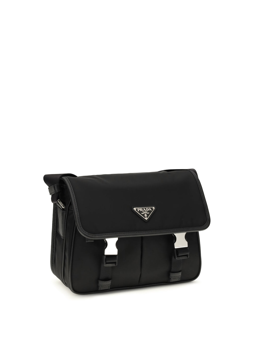 Prada Men Re-Nylon And Saffiano Shoulder Bag