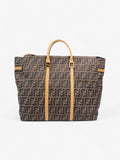 Fendi Zucca Weekender Tote Brown Canvas