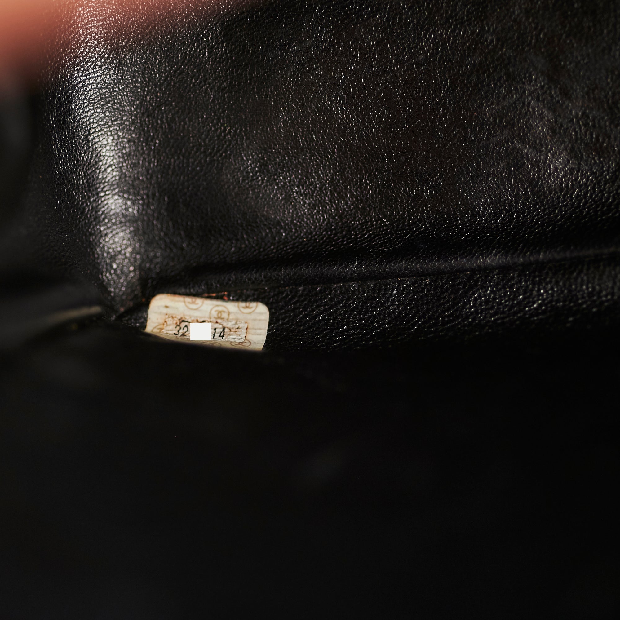 Chanel Vintage Caviar Square Flap