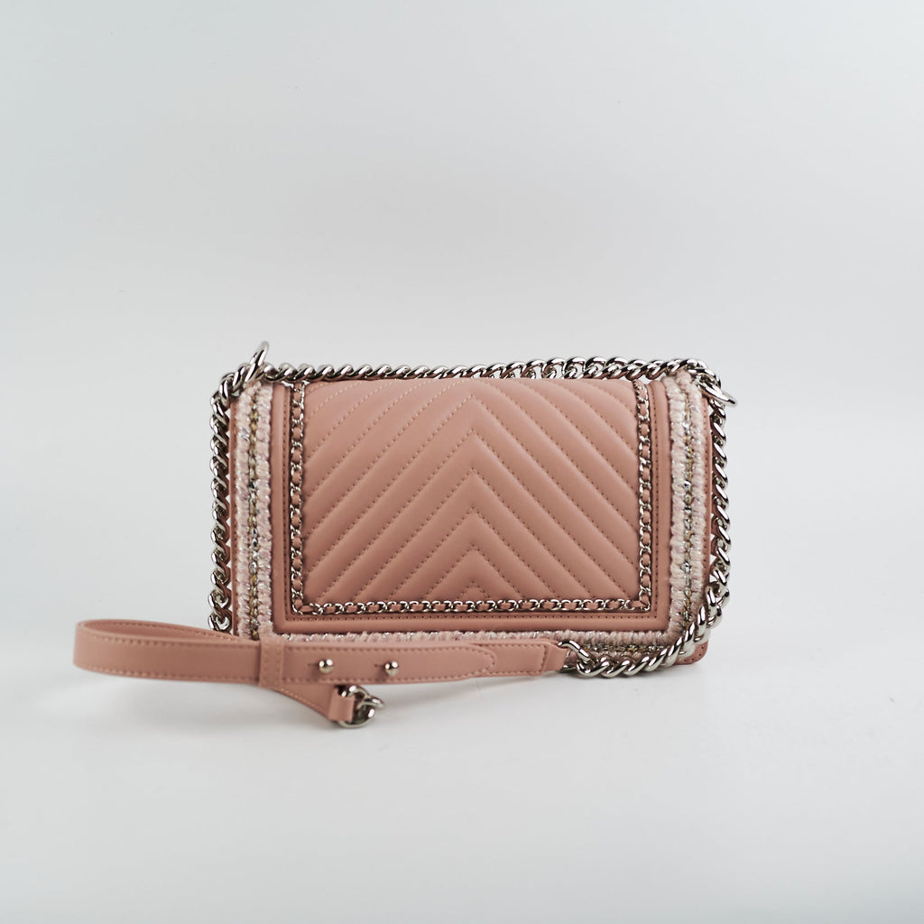 Chanel Old Medium Boy Pink
