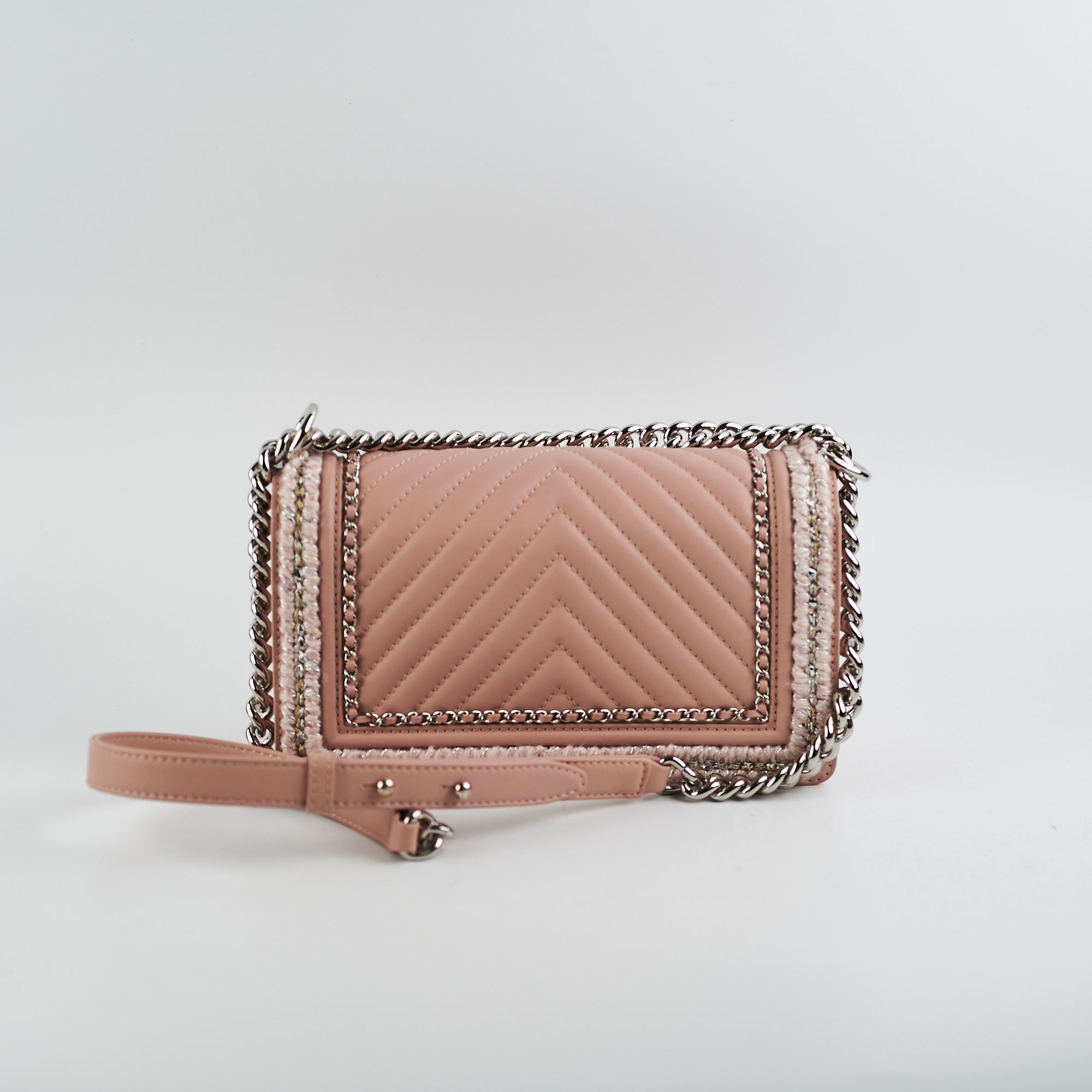 Chanel Old Medium Boy Pink