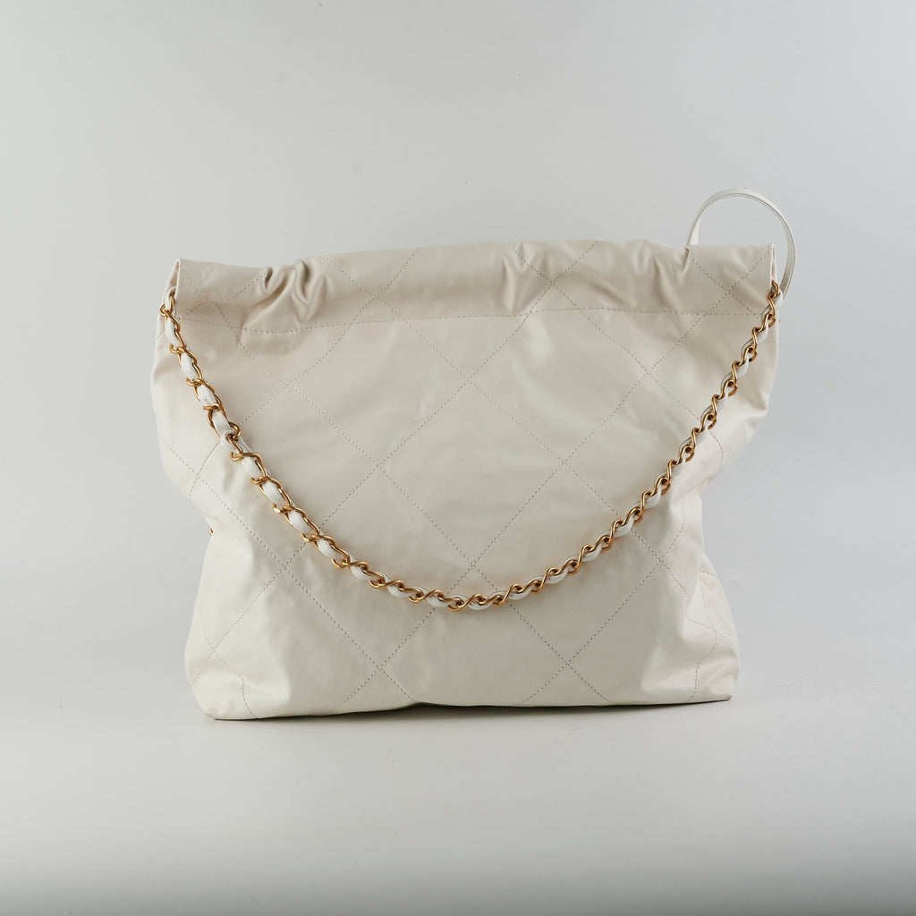 Chanel 22 Medium White