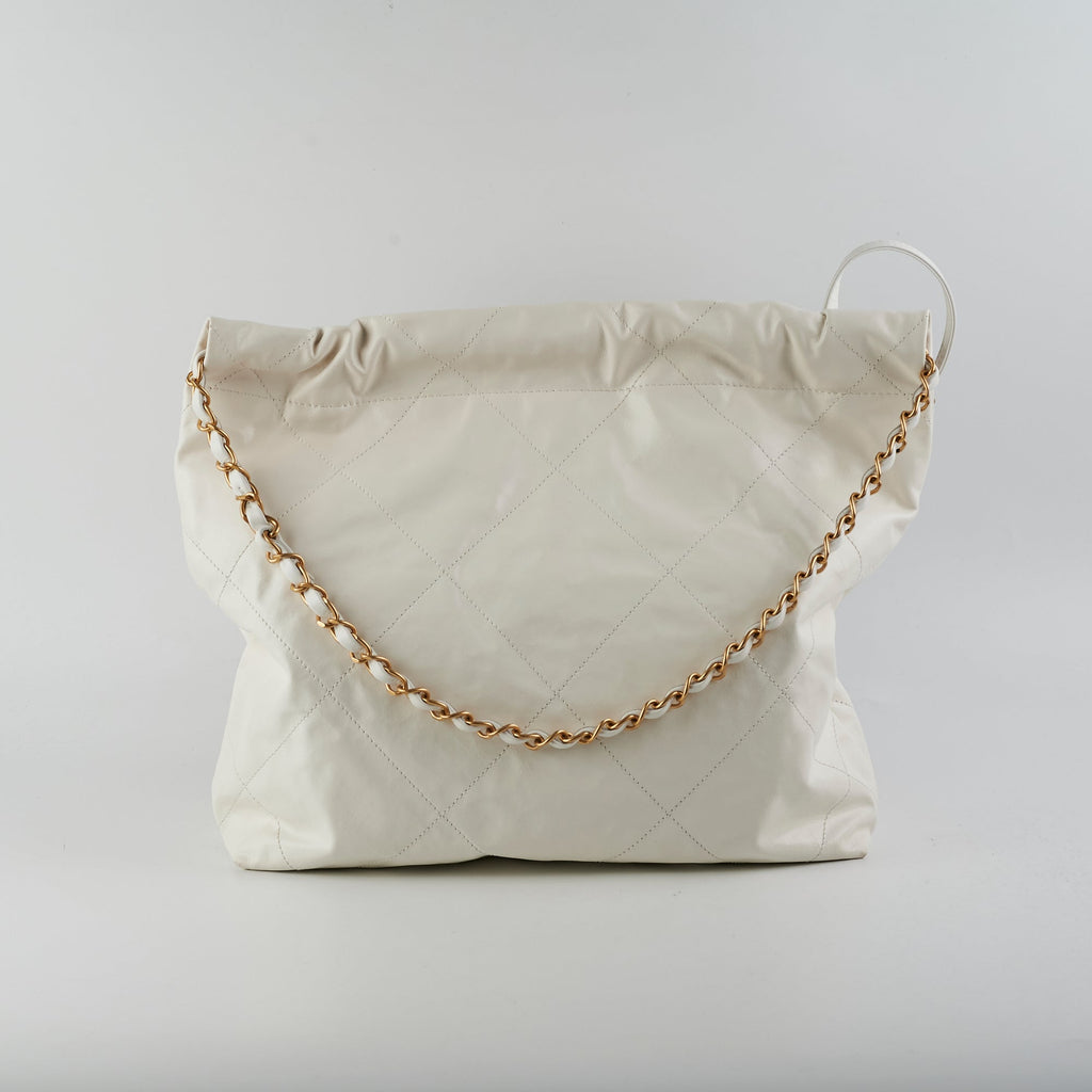 Chanel 22 Medium White