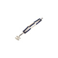 Chanel Costume Pearl Bracelet (Blue/White)