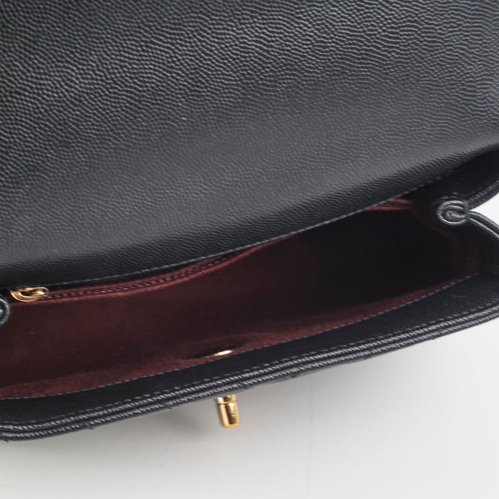 Chanel Coco Handle Small Caviar Black