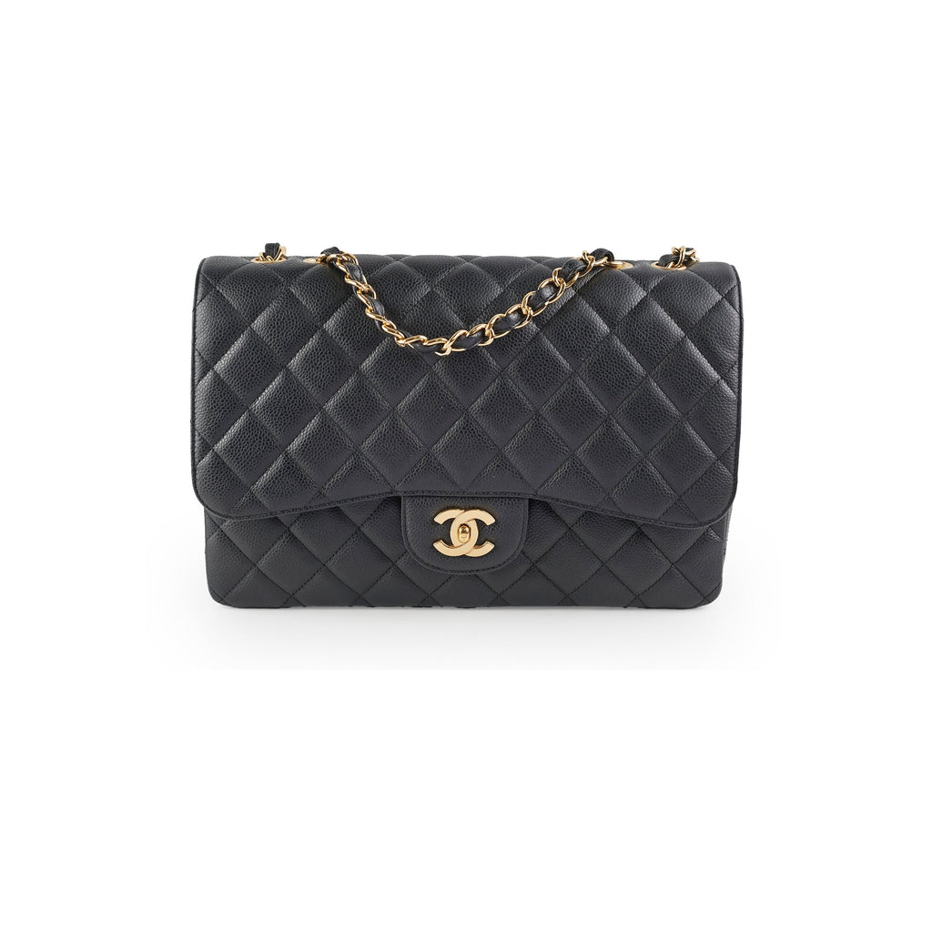 Chanel Jumbo Caviar Black