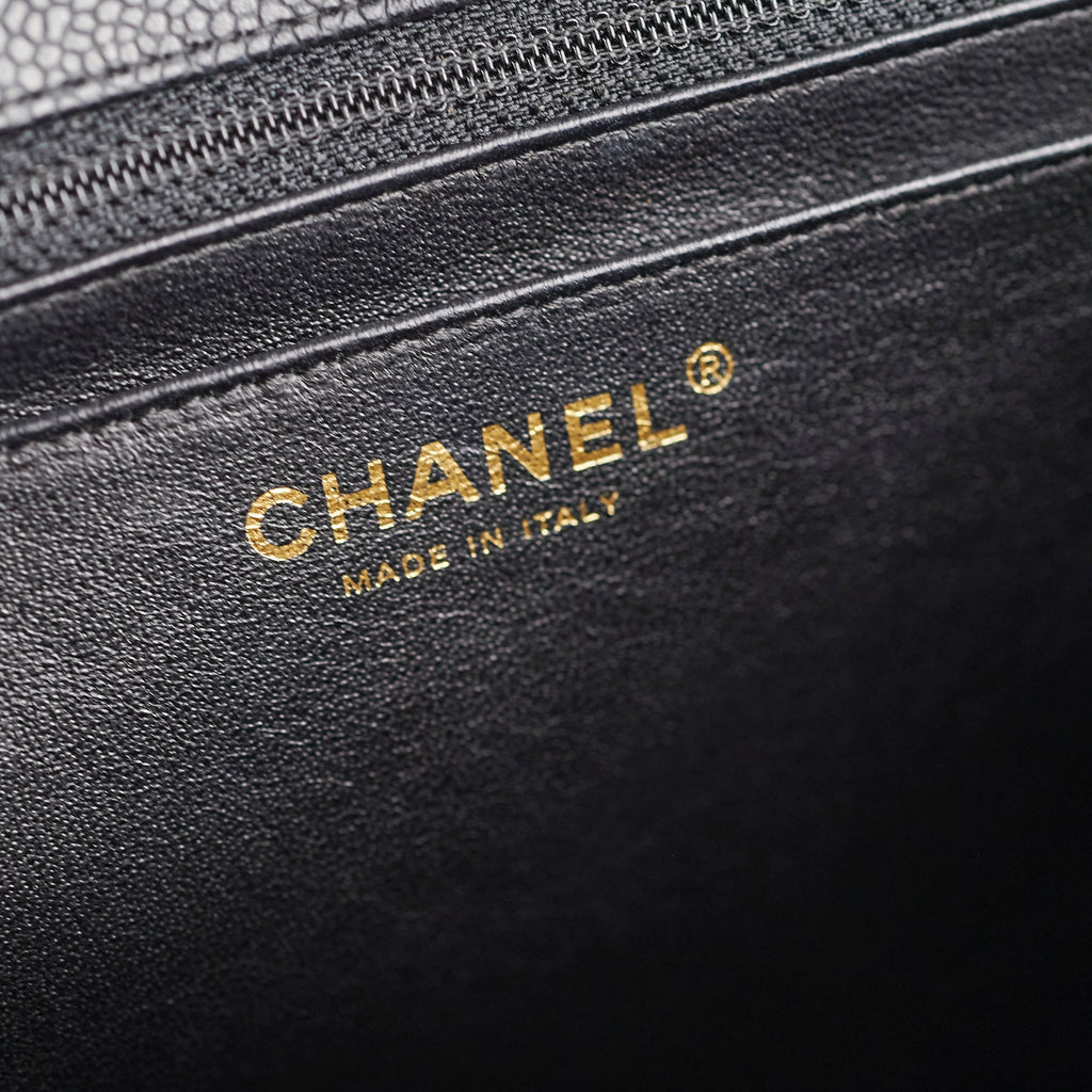Chanel Jumbo Caviar Black