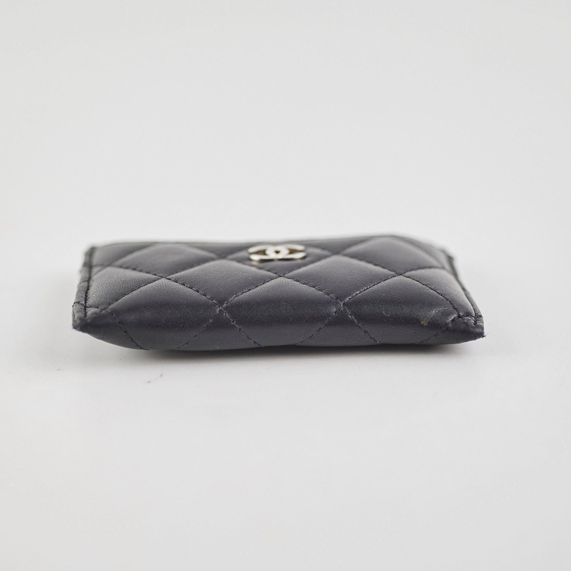 Chanel Lambskin Card Holder Black