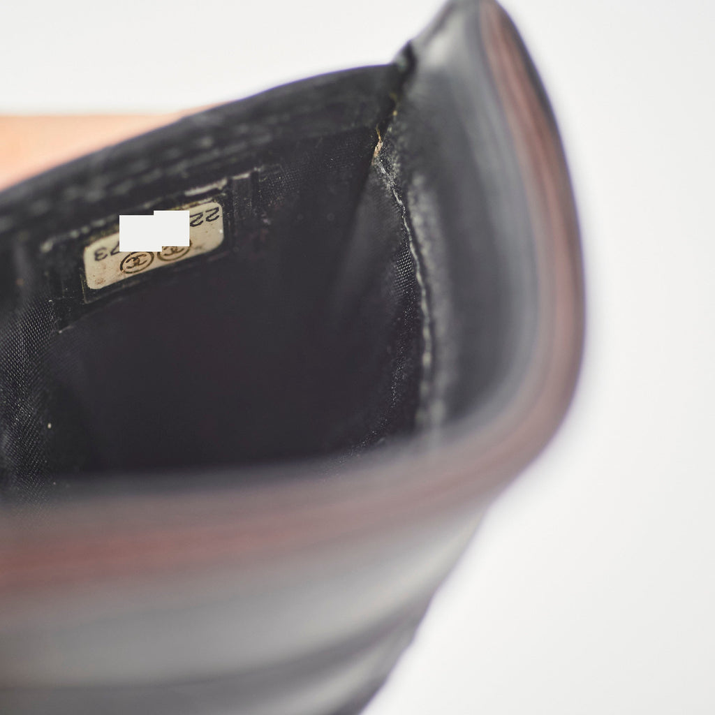 Chanel Lambskin Card Holder Black