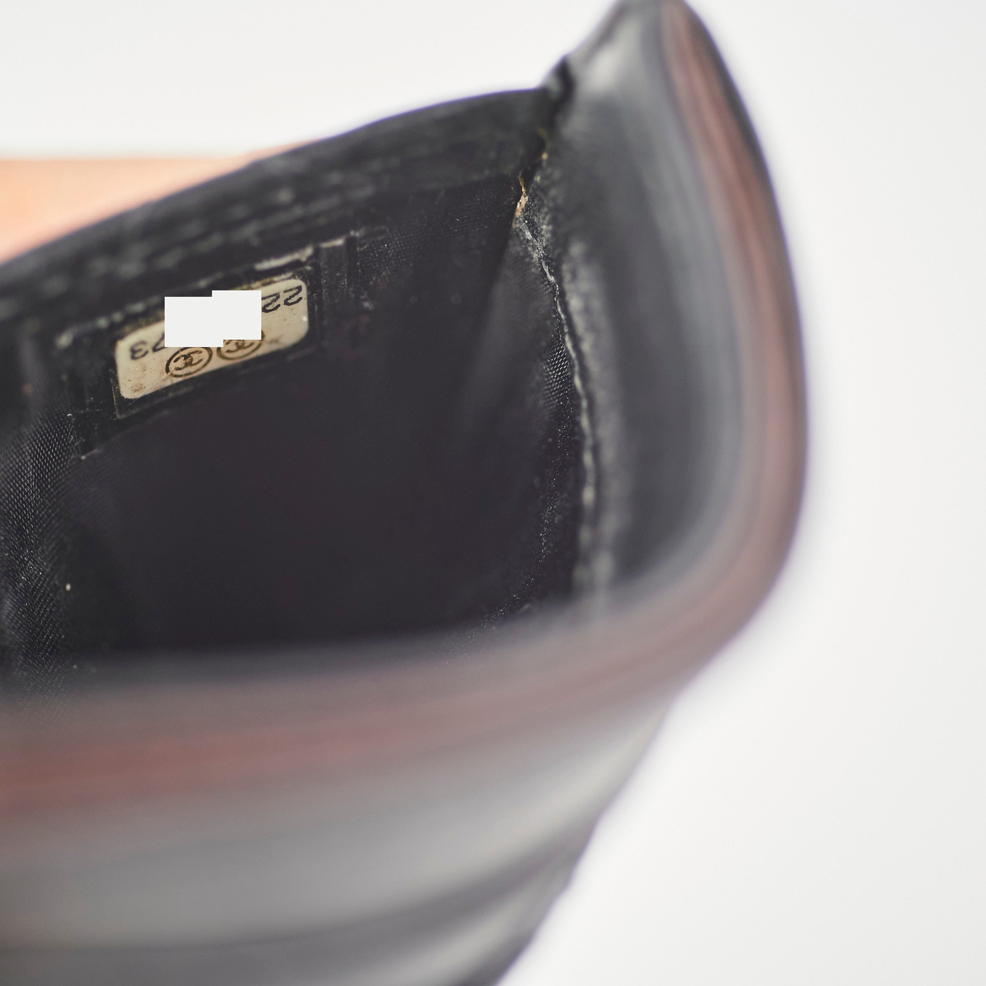 Chanel Lambskin Card Holder Black
