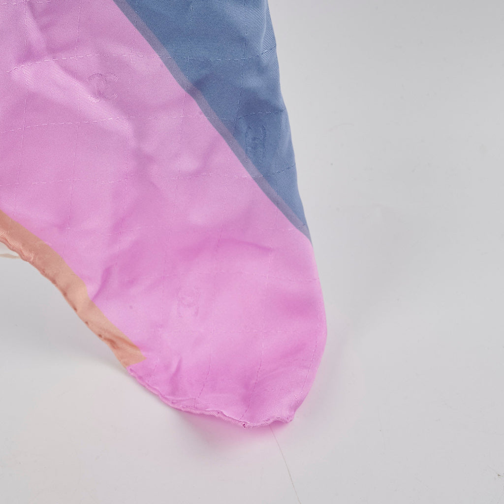 Chanel Multicolour CC Logo Scarf