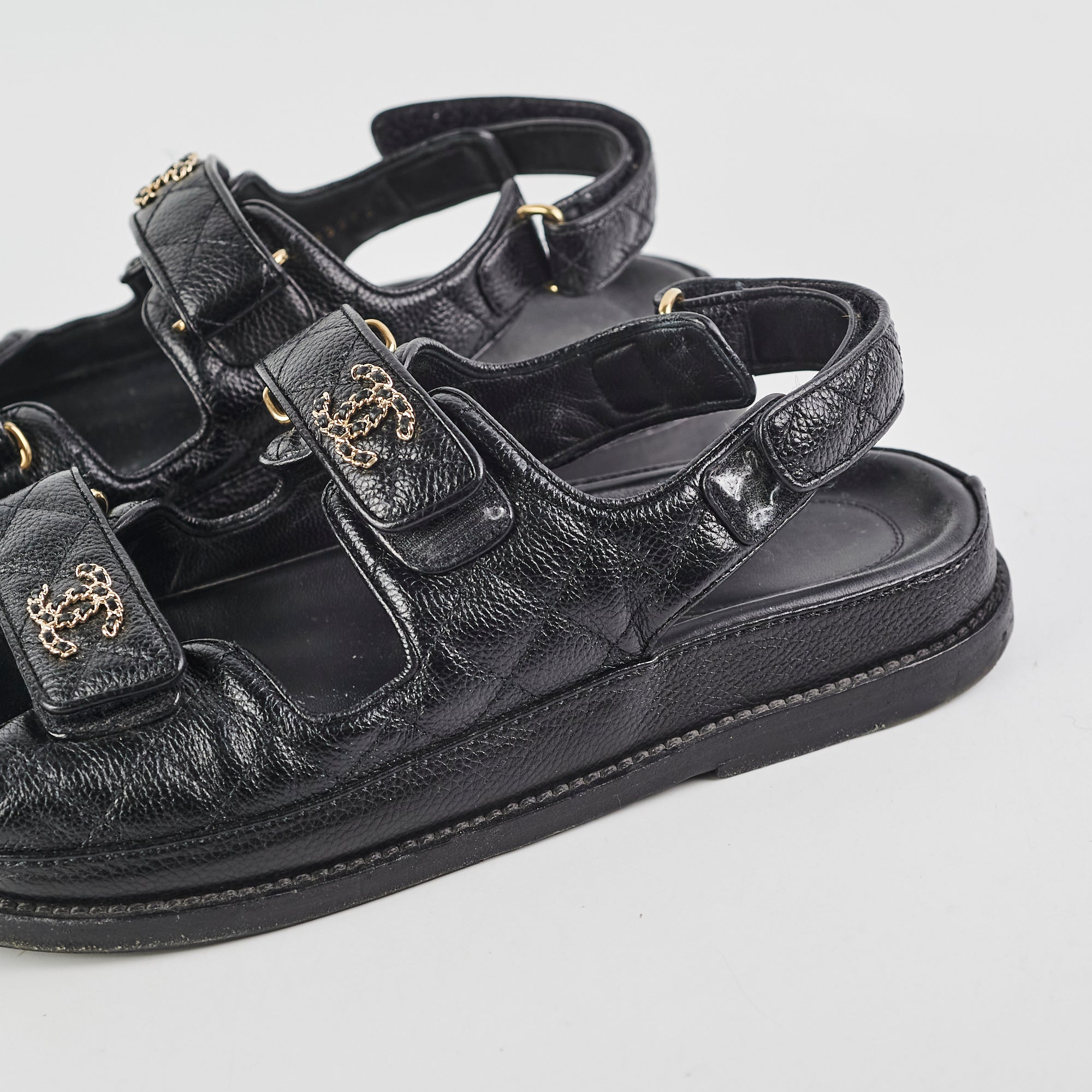 Chanel Dad Sandals Size 39