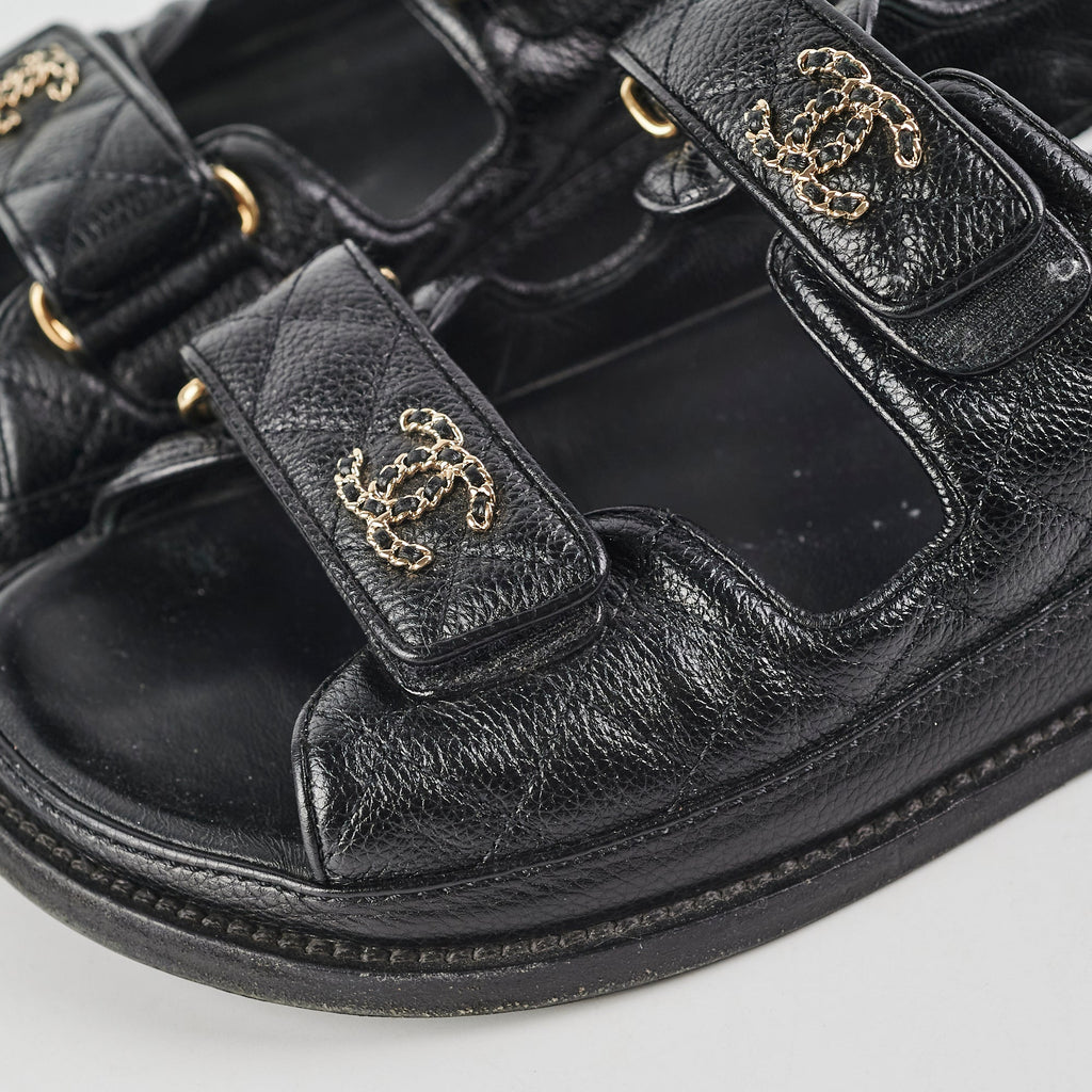 Chanel Dad Sandals Size 39
