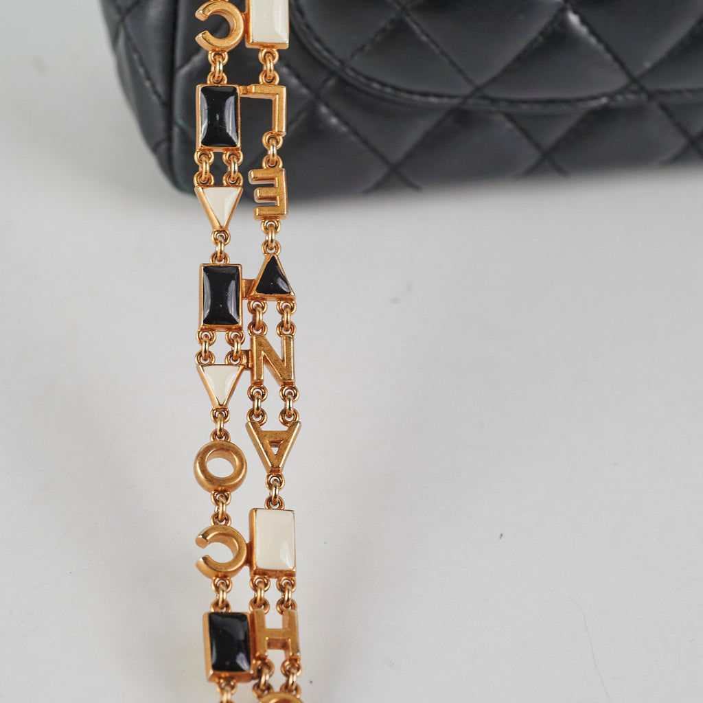 Chanel Seasonal Square Flap Lambskin Black