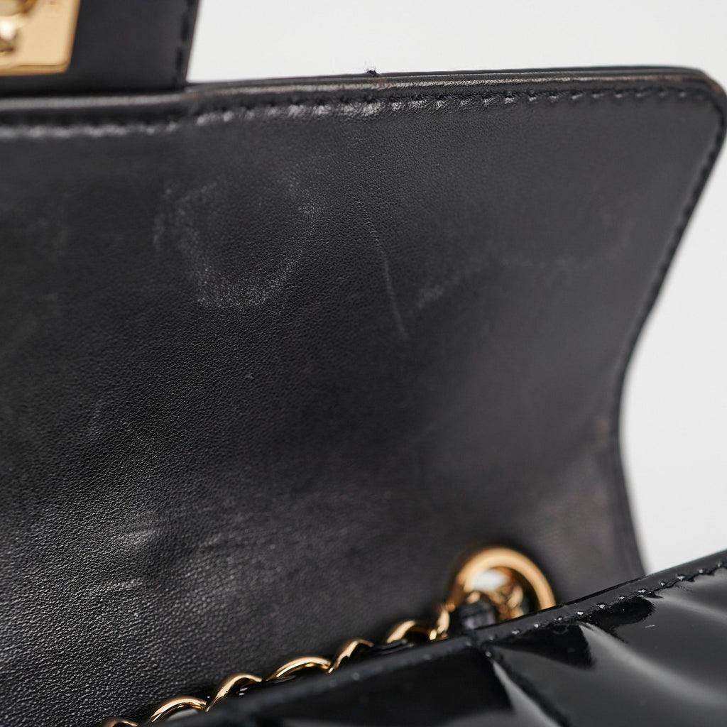Chanel Vintage Black Patent