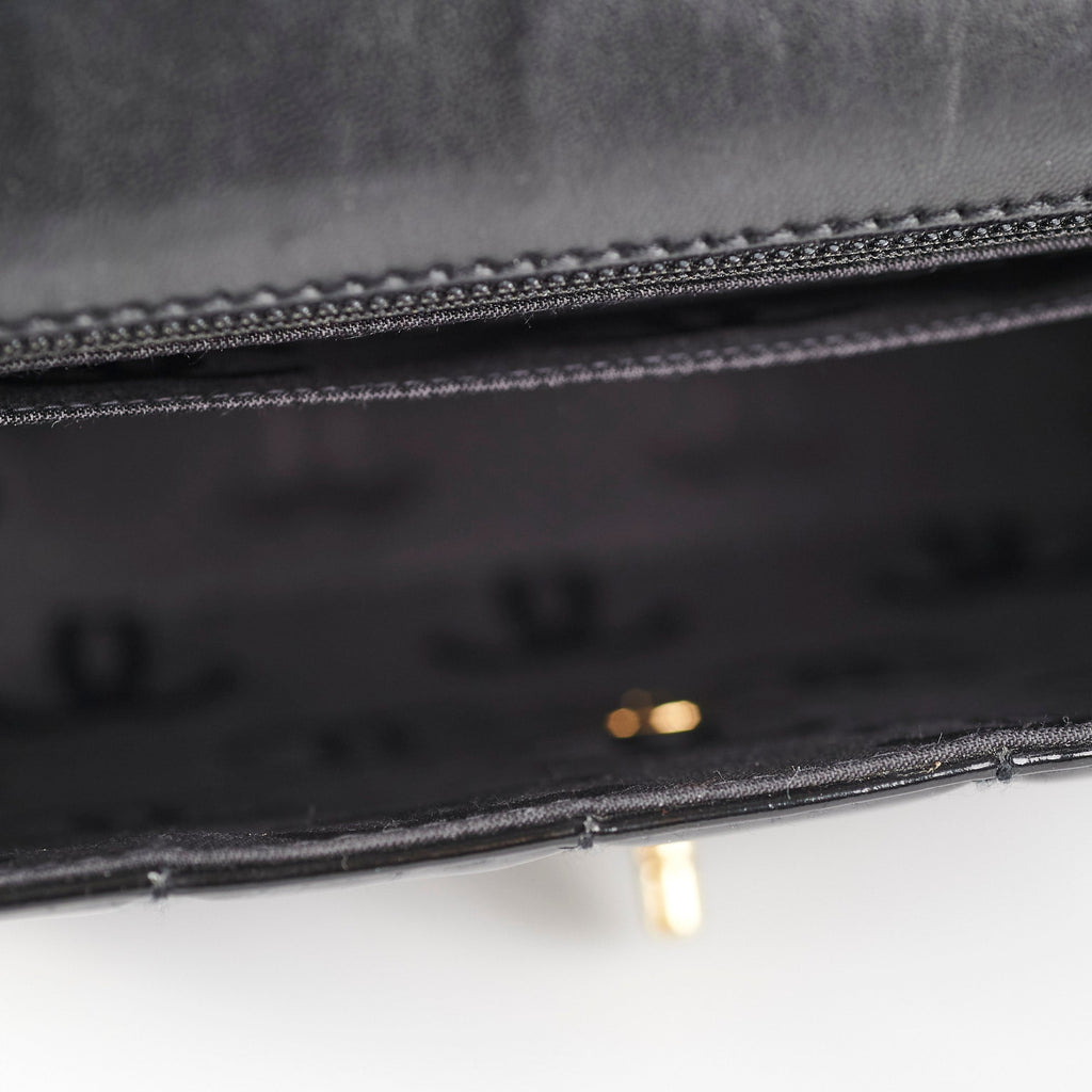 Chanel Vintage Black Patent