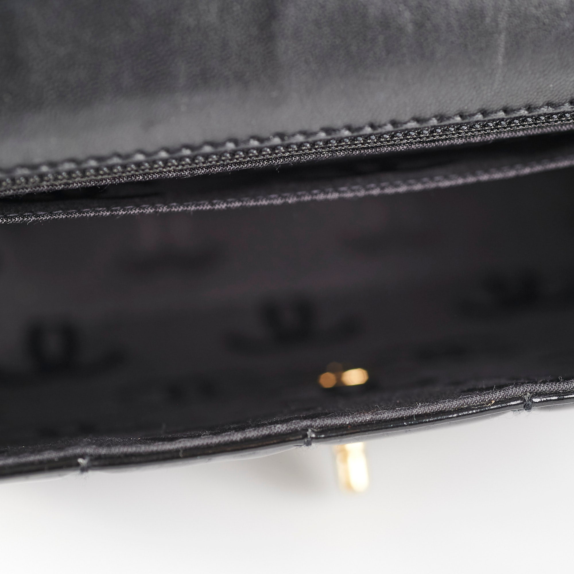 Chanel Vintage Black Patent