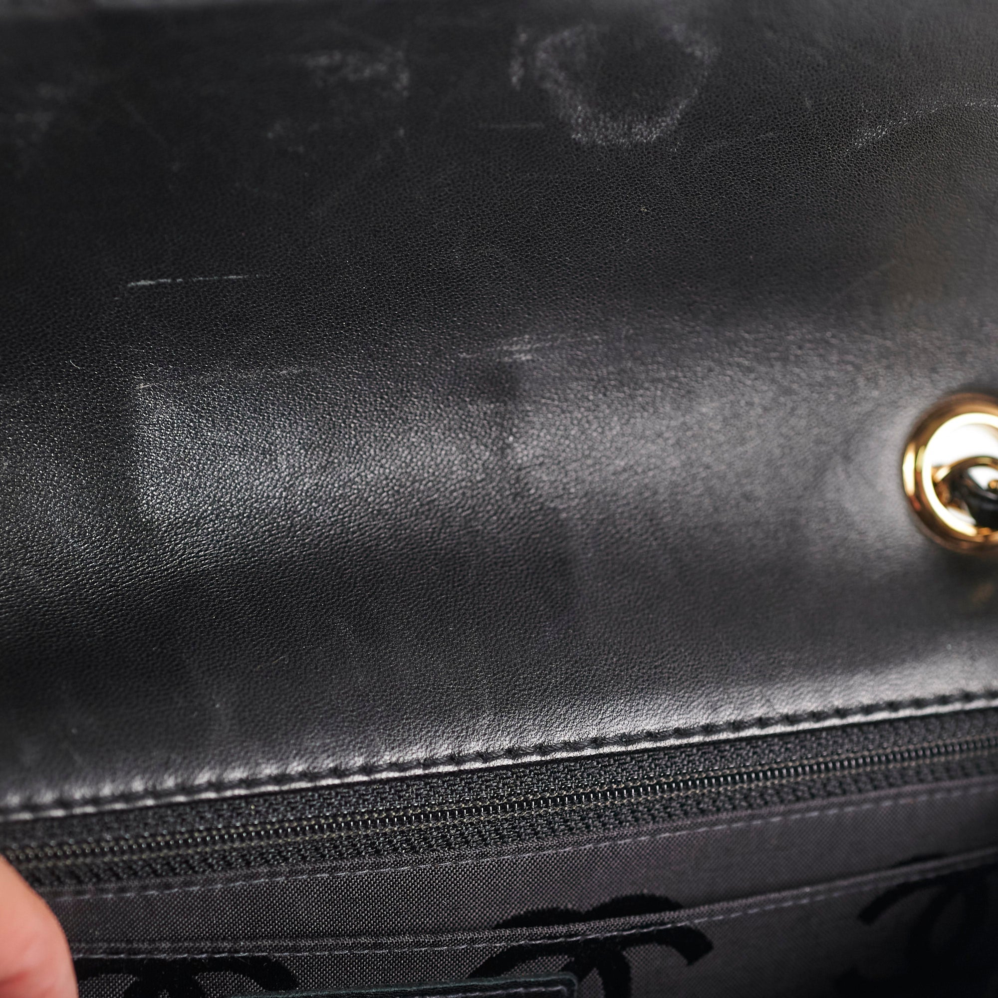 Chanel Vintage Black Patent