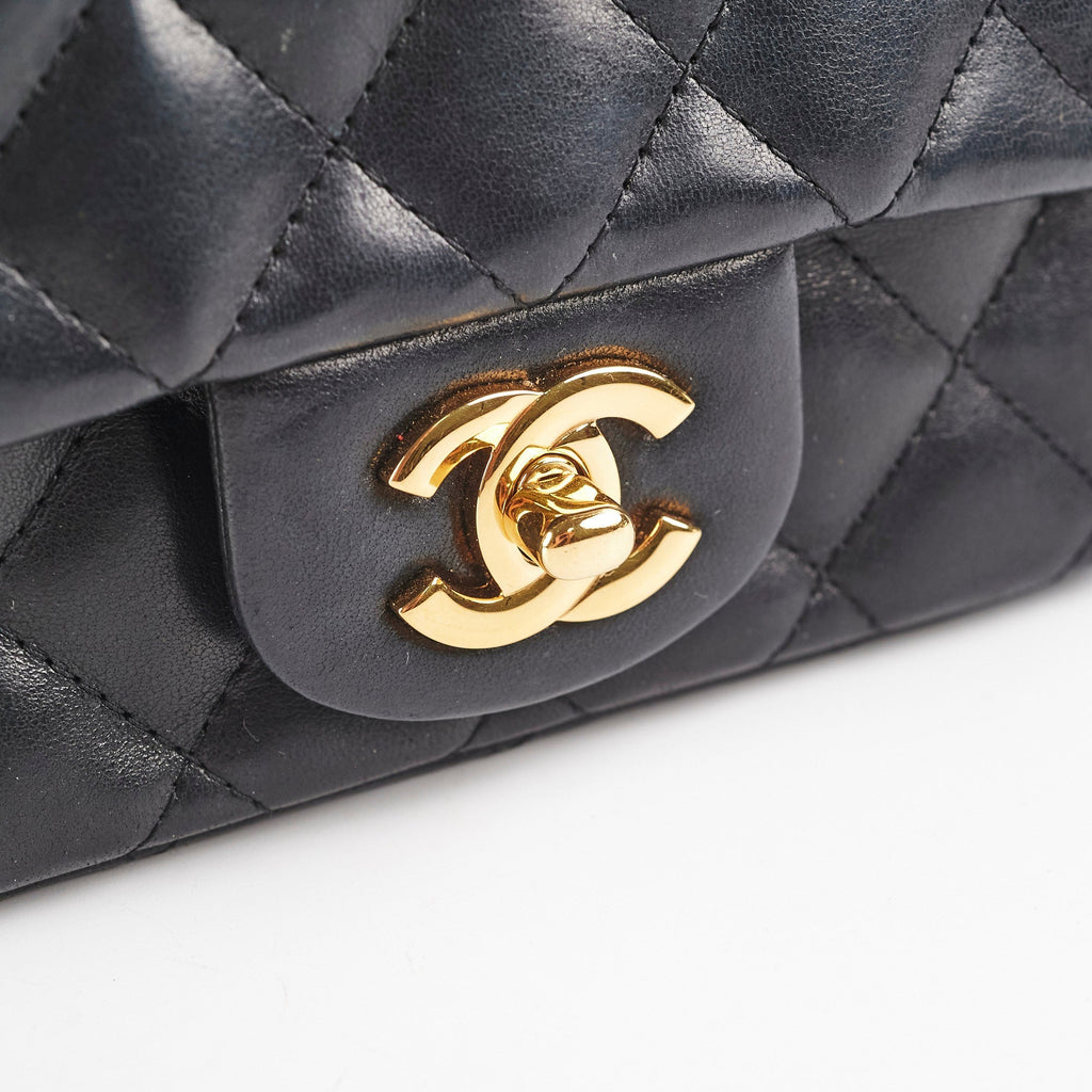 Chanel Mini Square Flap Black